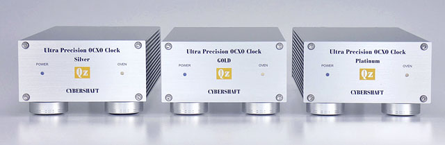 超高精度OCXOクロック Platinum/GOLD/Silver 