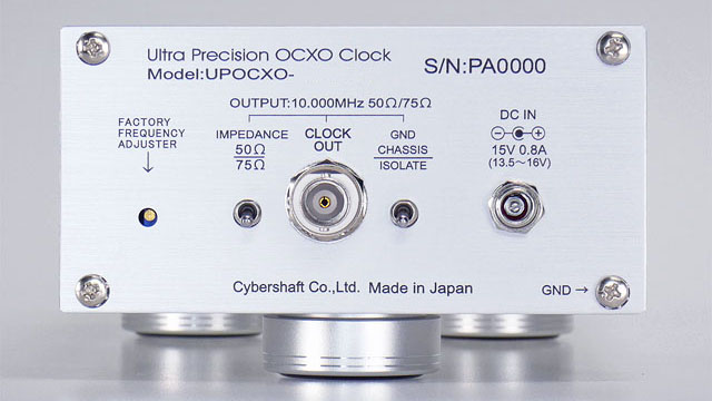 超高精度OCXOクロック Platinum/GOLD/Silver